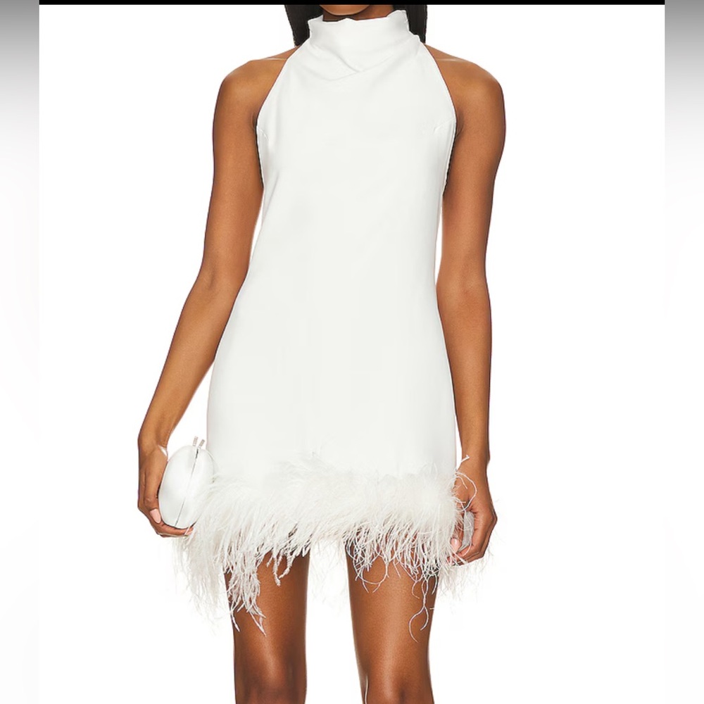 Amanda Uprichard LUNARIA dress in IVORY